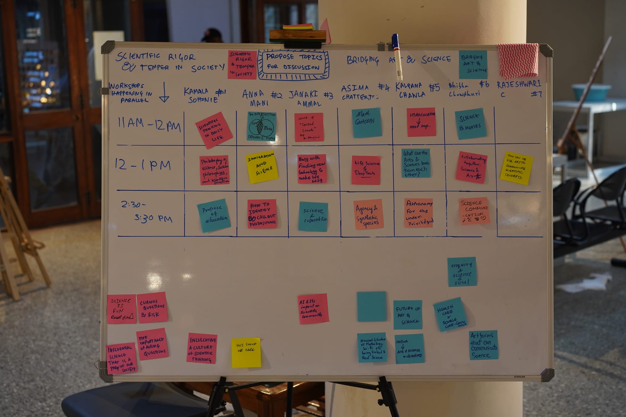 Lessons from organizing Unconferences